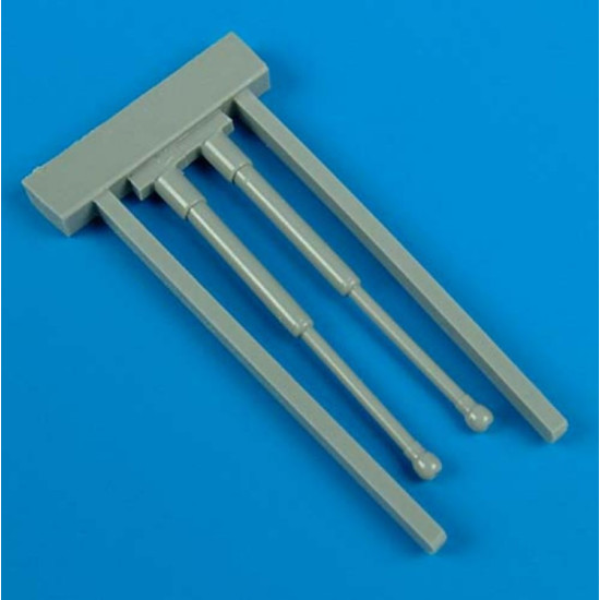 Quickboost 48255 1/48 Hawker Hurricane Mk.ii D 40mm Cannon Barrels For Hasegawa