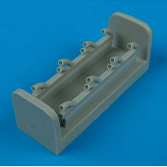 Quickboost 48273 1/48 Yak 9 Exhaust For Icm Accessories For Aircraft