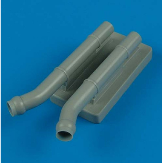 Quickboost 48305 1/48 Junkers Ju 87d-5n Night Exhaust Type C For Hasegawa