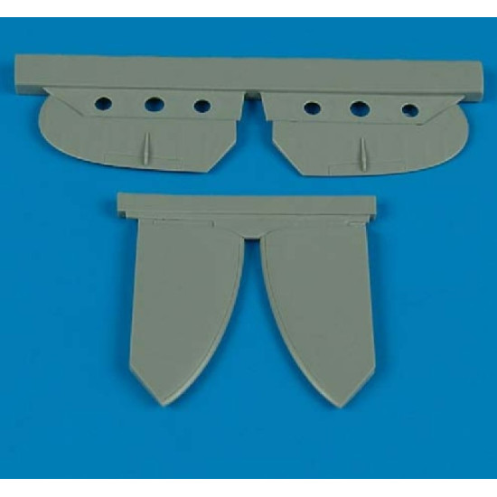 Quickboost 48355 1/48 Spitfire Mk.v Stabilizer For Tamiya Accessories Kit
