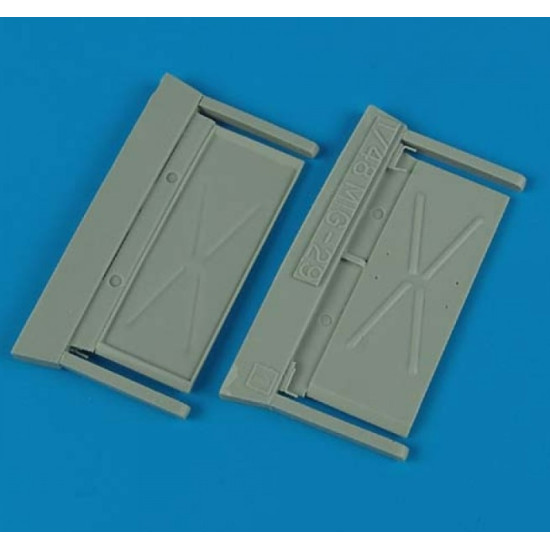 Quickboost 48362 1/48 Mig-29a Fulcrum Air Intake Covers For Academy Accessories