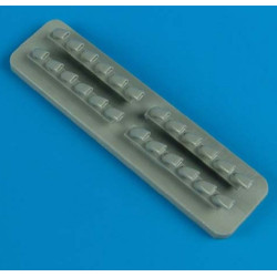 Quickboost 48366 1/48 Ta 154 Exhaust For Dragon Revell Accessories For Aircraft