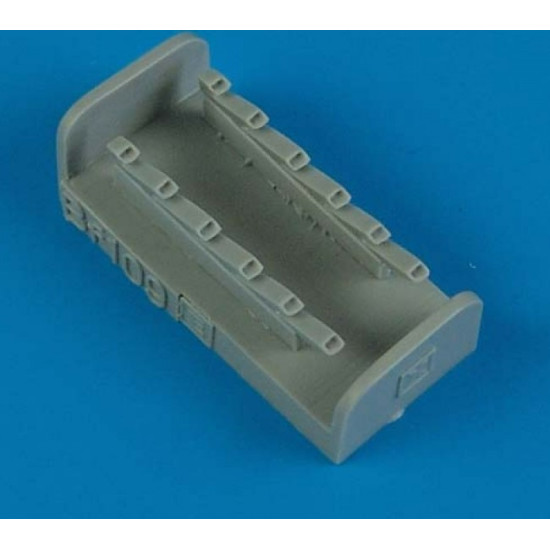 Quickboost 48375 1/48 Bf 109e Exhaust For Airfix Accessories For Aircraft