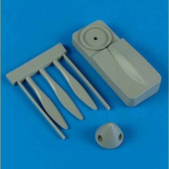 Quickboost 48400 1/48 Hawker Hurricane De Havilland Propeller W/Tool Hasegawa