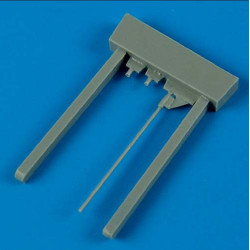 Quickboost 48413 1/48 Lavochkin La-5 Gun Barrels And Pitot Tube For Zvezda