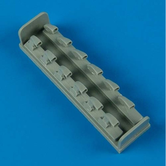 Quickboost 48414 1/48 Bf 109f Exhaust For Zvezda Accessories For Aircraft