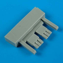 Quickboost 48437 1/48 F8f-2 Bearcat Exhaust For Hobby Boss Accessories Kit