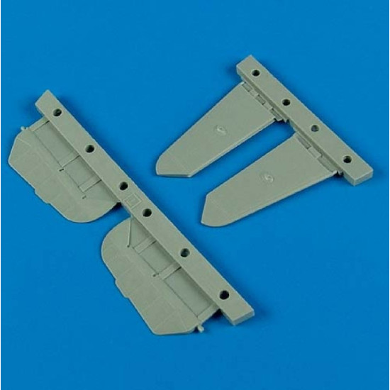 Quickboost 48480 1/48 Bf 109e Stabilizer For Eduard Accessories For Aircraft