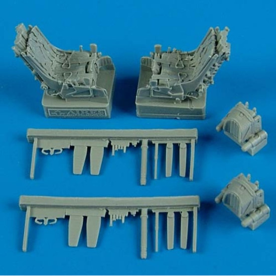 Quickboost 48488 1/48 Su-27ub Ejection Seats With Safety Belts Accessories Kit Quickboost 48488 1/48 Su-27ub Ejection Seats With Safety Belts Accessories Kit