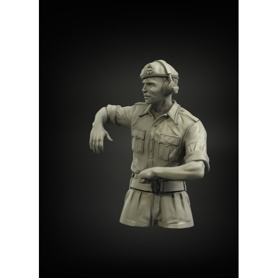 Panzer Art Fi35-057 1/35 British Rac North Africa Early Tank Crew 3 Figures