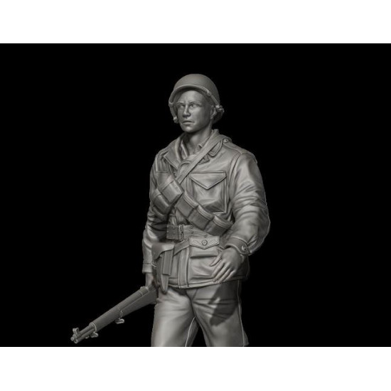 Panzer Art Fi35-093 1/35 Us Soldier In M43 Uniform No.1 Resin Model Kit