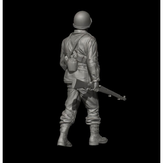 Panzer Art Fi35-093 1/35 Us Soldier In M43 Uniform No.1 Resin Model Kit