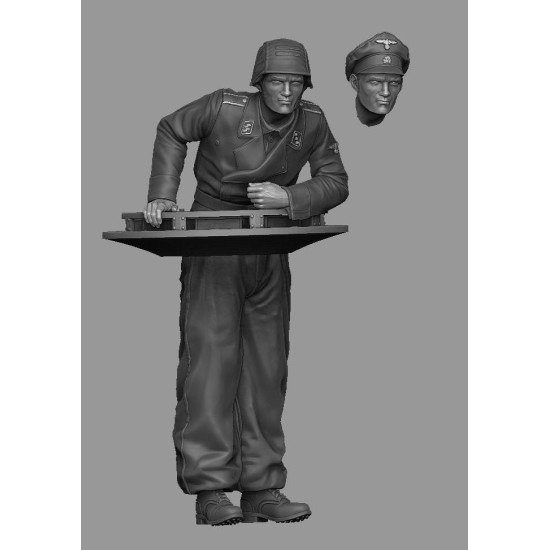 Panzer Art Fi35-125 1/35 Voran Stug Commander In Action Resin Model Kit