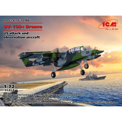 Icm 72186 1/72 Ov 10d Bronco Us Attack And Observation Aircraft Plastic Model Kit