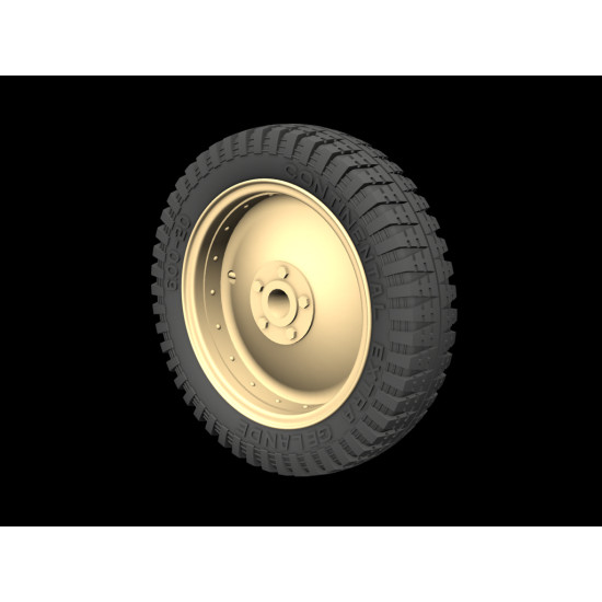 Panzer Art Re35-005 1/35 Drive Wheels For Sd.kfz 250 Accessories Kit