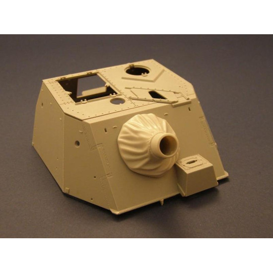 Panzer Art Re35-023 1/35 Sturmpanzer Iv Mantlet With Canvas Cover Accessories