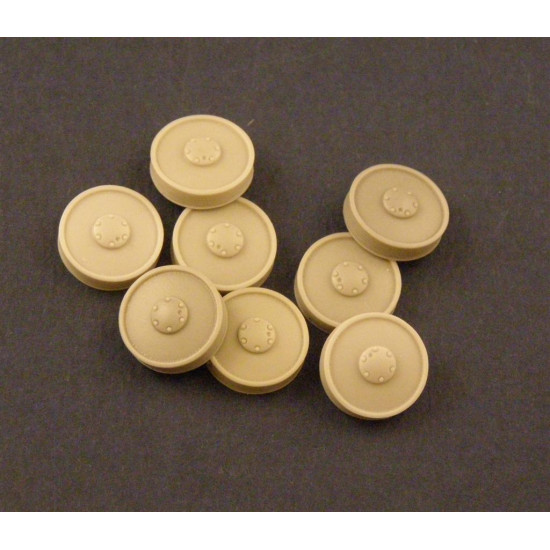 Panzer Art Re35-050 1/35 Burn Out Wheels For Pzii/Marder Ii Accessories Kit