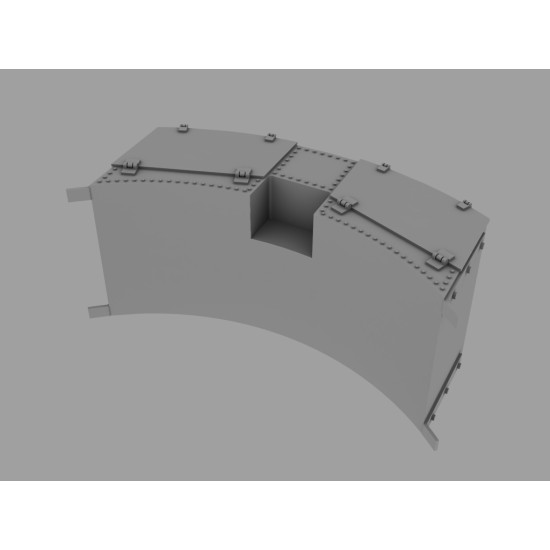 Panzer Art Re35-064 1/35 Stowage Bin For Tiger I Tank Kursk Battle