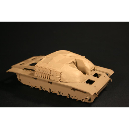 Panzer Art Re35-080 1/35 Stug Iii G Upper Hull With Concrete Armor Accessories