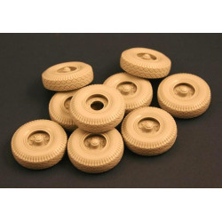 Panzer Art Re35-112 1/35 Road Wheels For Sd.anh.116 Accessories Kit