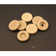 Panzer Art Re35-119 1/35 Road Wheels For Eingeistdiesel Gelande Tire