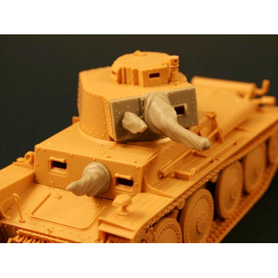Panzer Art Re35-122 1/35 A7 Barrels With Canvas Cover For Pz. 38t