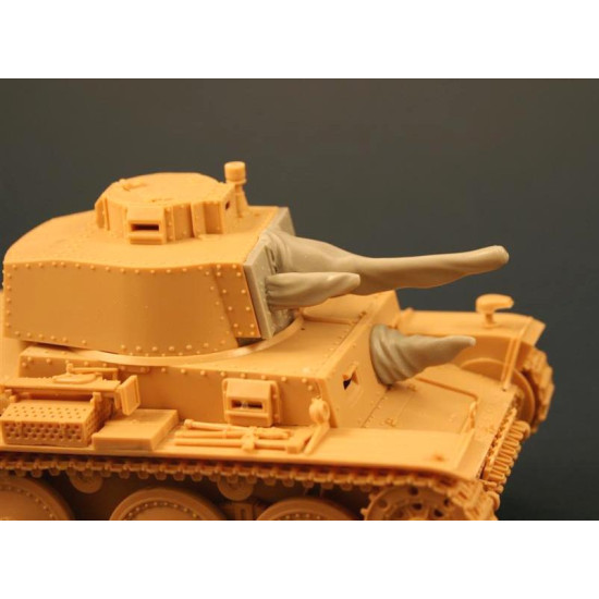 Panzer Art Re35-122 1/35 A7 Barrels With Canvas Cover For Pz. 38t