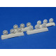 Panzer Art Re35-125 1/35 Steel Return Rollers For Stug Iii Pattern A Accessories Panzer Art Re35-125 1/35 Steel Return Rollers For Stug Iii Pattern A Accessories