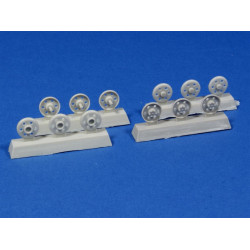 Panzer Art Re35-126 1/35 Steel Return Rollers For Stug Iii Pattern B Accessories