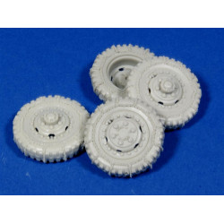 Panzer Art Re35-136 1/35 Road Wheels Witch Chains For M3 Scout Car