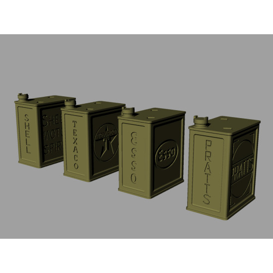 Panzer Art Re35-147 1/35 2 Gal British Pow Canisters Commercial Set
