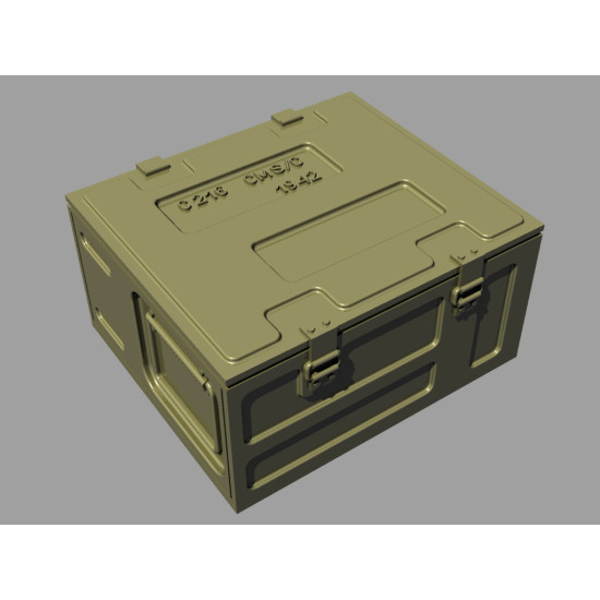 Panzer Art Re35-148 1/35 C216 British Ammo Boxes 40mm Bofors Aa Gun