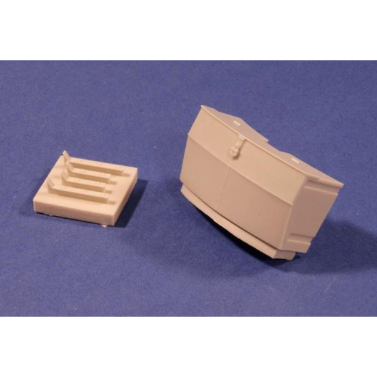 Panzer Art Re35-163 1/35 Stowage Bin For Tiger I Tank 502 And 503 Spzabt