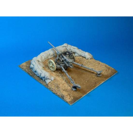 Panzer Art Re35-183 1/35 North Africa Light Anti-tank Gun Stand Diorama Kit