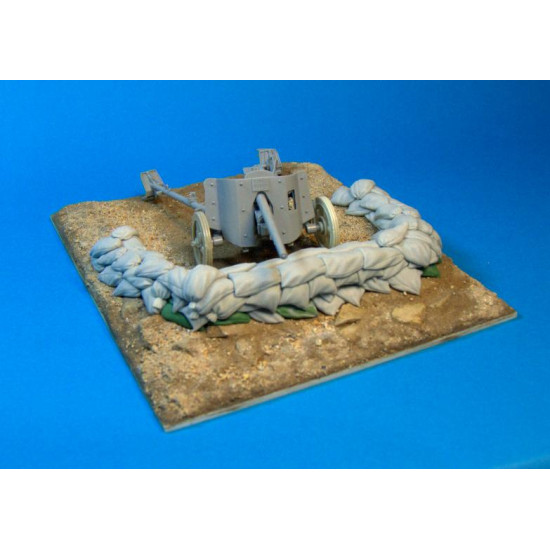 Panzer Art Re35-183 1/35 North Africa Light Anti-tank Gun Stand Diorama Kit