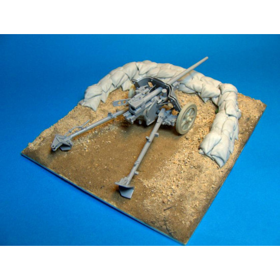 Panzer Art Re35-183 1/35 North Africa Light Anti-tank Gun Stand Diorama Kit