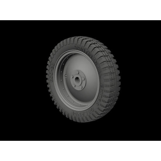 Panzer Art Re35-207 1/35 Road Wheels For Flak/Nebelwerfer Trailers Gelande Pattern