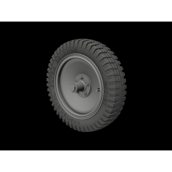 Panzer Art Re35-207 1/35 Road Wheels For Flak/Nebelwerfer Trailers Gelande Pattern