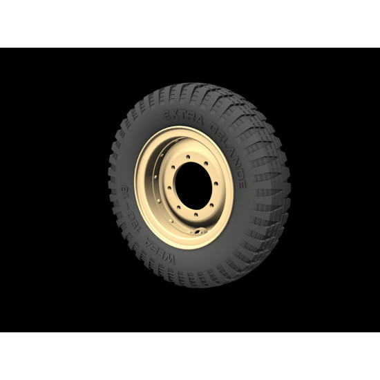 Panzer Art Re35-234 1/35 Spare Wheels For Sd.kfz 11 And 251 Gelande Pattern