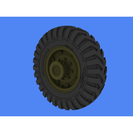 Panzer Art Re35-261 1/35 Bedford Qlc Road Wheels Firestone Accessories Kit