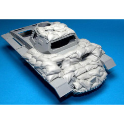 Panzer Art Re35-284 1/35 Heavy Sand Armor For Pziii North Africa Accessories Kit