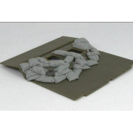 Panzer Art Re35-296 1/35 Sand Armor For Lvt Afv Kit Accessories Kit