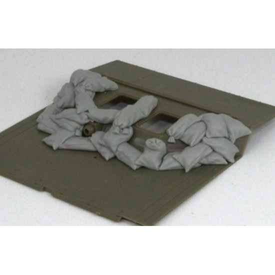 Panzer Art Re35-296 1/35 Sand Armor For Lvt Afv Kit Accessories Kit