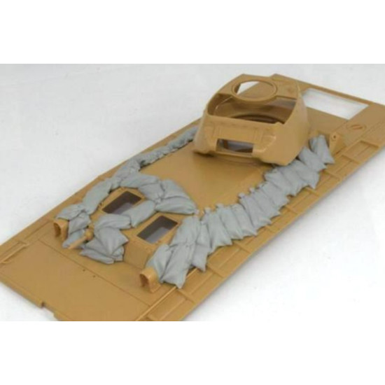 Panzer Art Re35-297 1/35 Sand Armor For Lvt Italeri Kit Accessories Kit