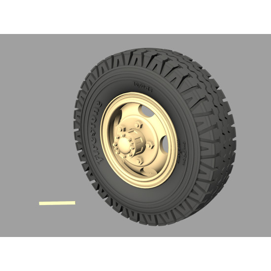 Panzer Art Re35-334 1/35 Marmon-herrington Road Wheels Firestone Accessories