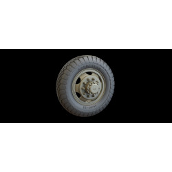 Panzer Art Re35-372 1/35 White 666 Road Wheels Goodyear Accessories Kit