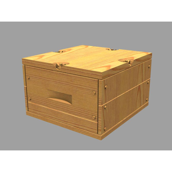Panzer Art Re35-378 1/35 Us Ammo Boxes For 0,3 Ammo Wooden Pattern