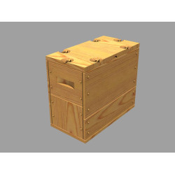 Panzer Art Re35-379 1/35 Us Ammo Boxes For 0,5 Ammo Wooden Pattern