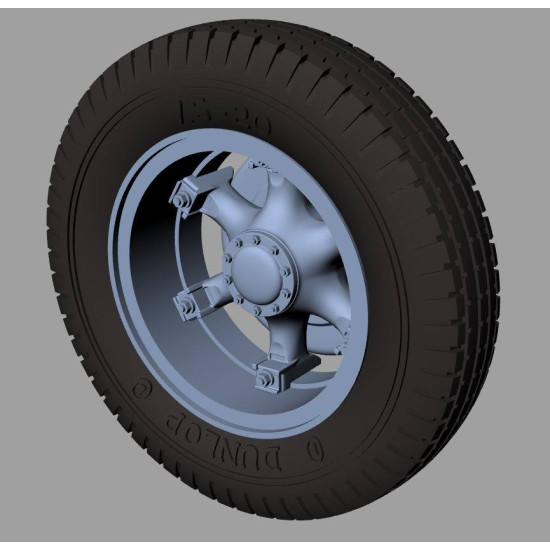 Panzer Art Re35-518 1/35 Renault Ahn Road Wheels Fulda Accessories Kit