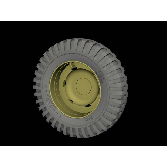 Panzer Art Re35-524 1/35 Front Road Wheels For M3 Half Track Goodyear